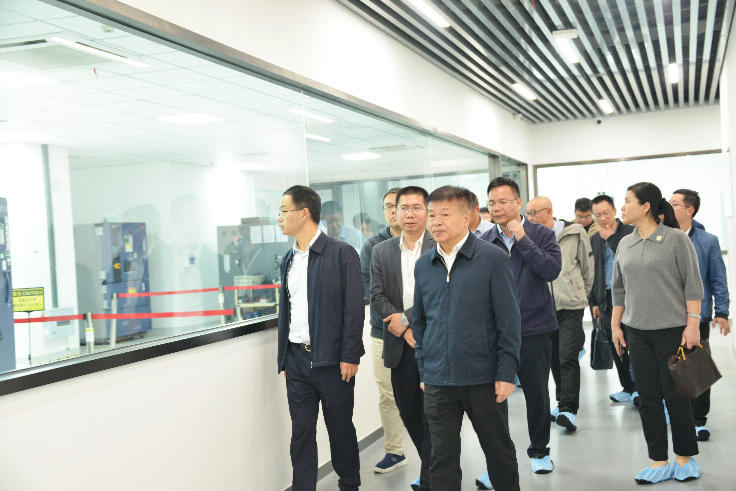 省工信廳陳建業廳長一行蒞臨睿能科技調研考察(圖1)